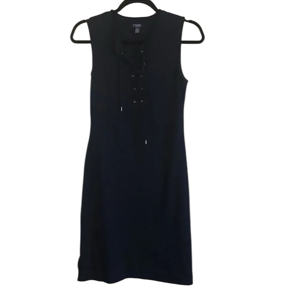 Chaps Sleeveless Cotton Dress size Small Petite